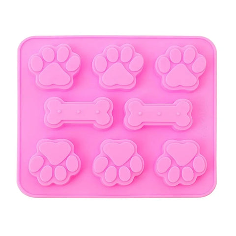 Cartoon Dog Footprints Inspired Ice Maker