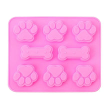 Cartoon Dog Footprints Inspired Ice Maker