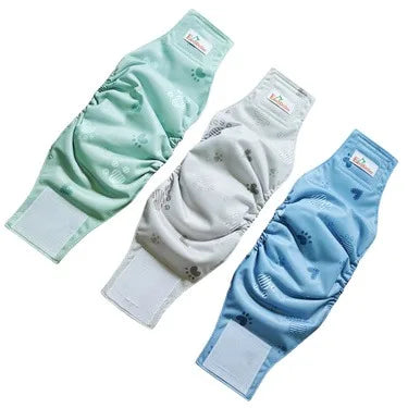 3 pcs Male Dog Cloth Diaper