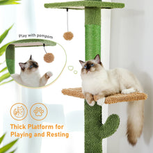 Adjustable 5-Level Cactus Cat Tree Tower