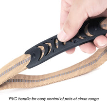 Heavy Duty Tactical Bungee Dog Leash with Seatbelt