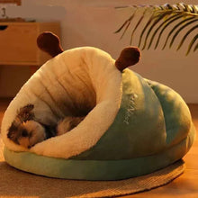 Warm Plush Pet Cave Bed