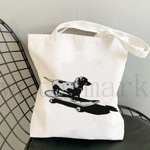 Dachshund Cloth Tote Bag