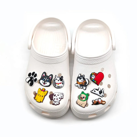 Cute Dog Shoe Charms Pin for Crocs