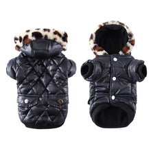 Dog Winter Puffer Coat with Hood