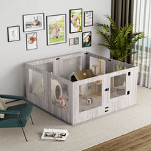 Pet Playpen with Waterproof Pad