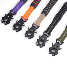 Heavy Duty Tactical Bungee Dog Leash with Seatbelt