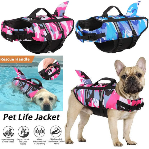 Shark Fin Dog Life Jacket