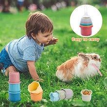 Stacking Cups Toy For Rabbits