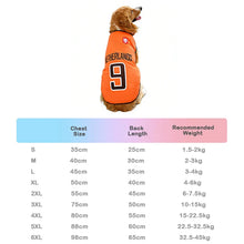 Quick-Dry Dog Football Jersey