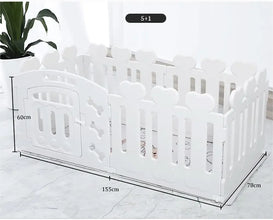 Foldable Dog Crate and Playpen