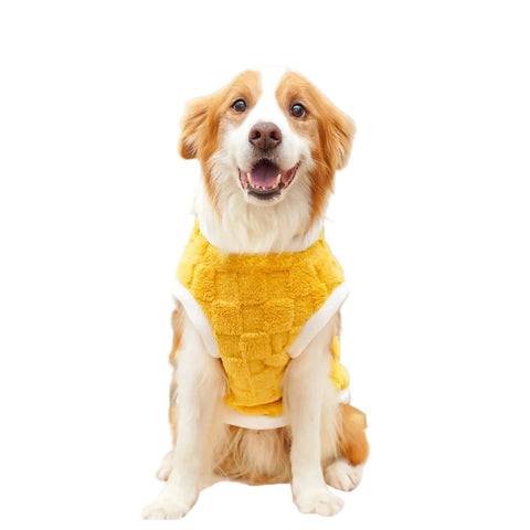 Flannel Winter Dog Sweater