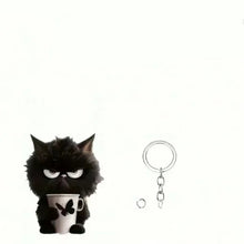 Acrylic Inspired Dog Pendant Keychain