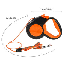 8M Retractable Dog Lead with Reflective Tape