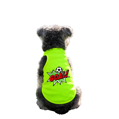 World Cup Print Dog T-Shirt Vest