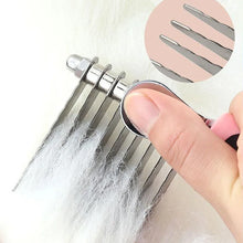 Pet Dematting Comb for Cats and Dogs Long Hair Fur Rake