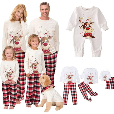 Family Matching Christmas Pyjamas Set