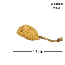 3-200 Pcs Rattle Cat Mouse Toys with Catnip