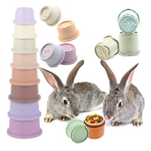 Stacking Cups Toy For Rabbits