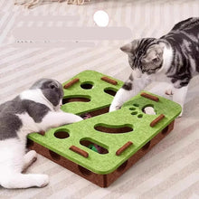 Cat Interactive Puzzle Toy Box with Ball