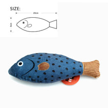 Catnip Fish Toy with Sound and Chew Features