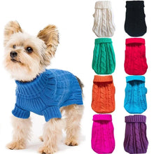 Knitted Winter Sweater for Small & Medium Dogs