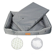 Upgraded Removable Waterproof Dog Bed