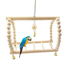 8pc Parrot Toy Set with Swings Bells