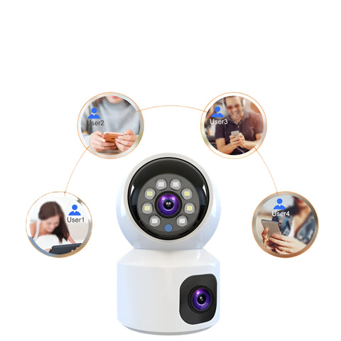 WiFi Home Security Camera with Auto Tracking