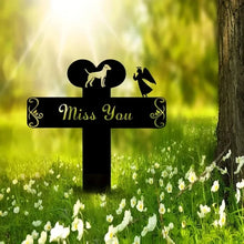 Metal Dog Memorial Stake