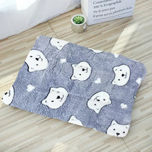 Soft Mat Plush Cat Bed