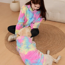 Rainbow Hoodie Master and Pet Matching Set