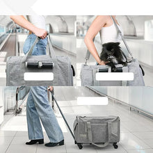 Foldable Pet Carrier with Strollers