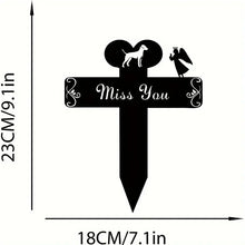 Metal Dog Memorial Stake