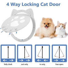 Magnetic Pet Screen Door for Small Dogs & Cats with Lock – For Screen Doors, Windows & Porches