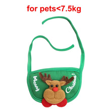 Christmas Pet Costume Set with Hat & Bib