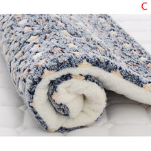 Soft Fleece Dog Bed and Pet Cushion Blanket