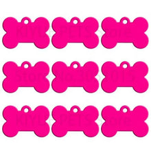 20 Pcs Classic Bone Dog ID Tags