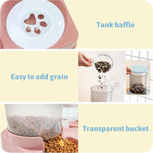 Automatic Food and Water Dispenser Set