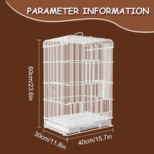 Portable Wrought Iron Bird Cage
