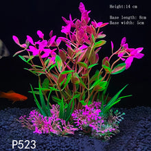 Fish Tank Grass Ornament
