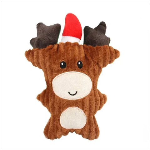 Christmas Plush Chew Toys for Pets