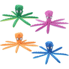 Indestructible Octopus Plush Dog Toy, Interactive Squeaky & Bite-Resistant