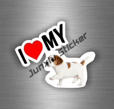 Jack Russel Vinyl Decal Dog Stickers