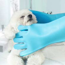 Bath Brush Pet Massage Gloves