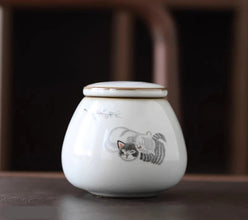Ceramic Pet Burial Ash Urn