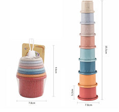 Stacking Cups Toy For Rabbits
