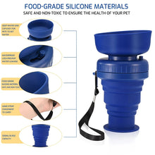 Foldable Pet Water Bottle Bowl