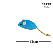 3-200 Pcs Rattle Cat Mouse Toys with Catnip