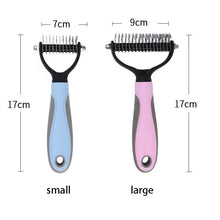 2 Sided Pet Deshedding Brush